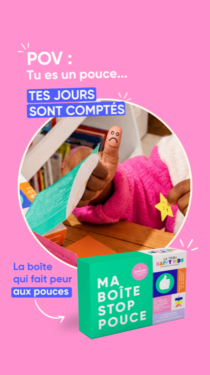 Créa LTHK, « POV : tu es un pouce »